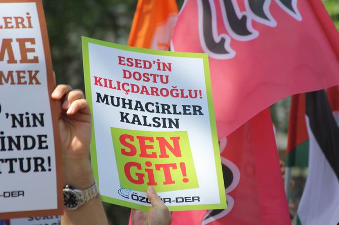 Kılıçdaroğlu’nun Muhacirlere Yönelik Irkçı Sözleri Protesto Edildi 15