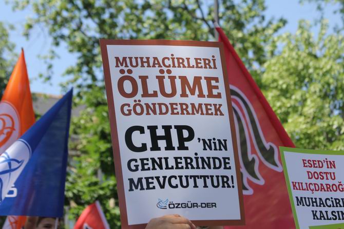 Kılıçdaroğlu’nun Muhacirlere Yönelik Irkçı Sözleri Protesto Edildi 4