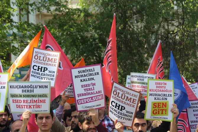 Kılıçdaroğlu’nun Muhacirlere Yönelik Irkçı Sözleri Protesto Edildi 7