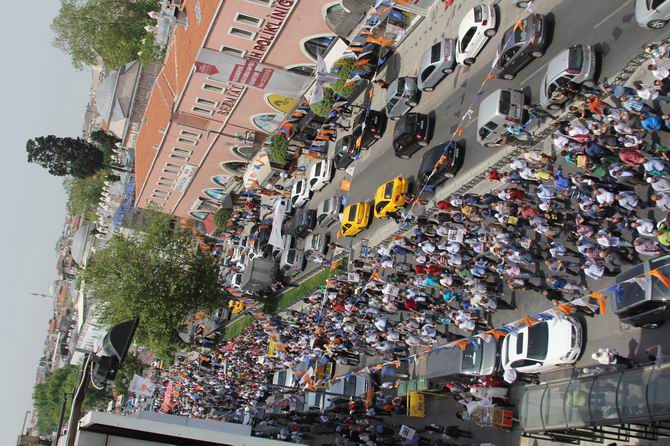 İstanbul’da İhvan Liderlerine Destek Yürüyüşü 20
