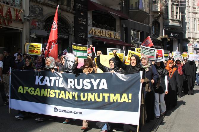 Rusya'nın Suriye Müdahalesi Protesto Edildi 11