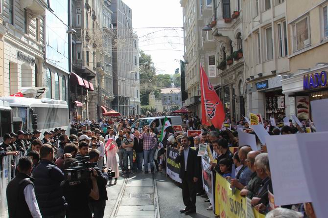 Rusya'nın Suriye Müdahalesi Protesto Edildi 23