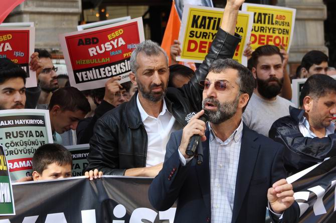 Rusya'nın Suriye Müdahalesi Protesto Edildi 24