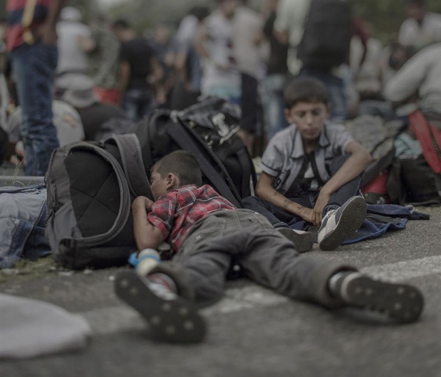 Suriye'nin Kayıp Neslinin Çocukları Uyurken Fotoğraflandı 3