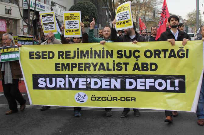 Rus Zulmüne İstanbul’da Protesto 18