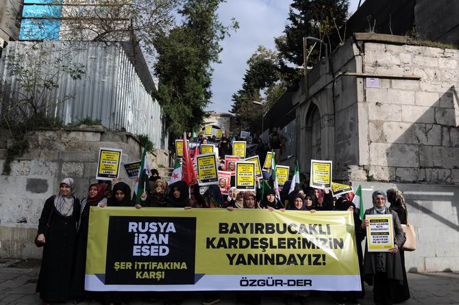 Rus Zulmüne İstanbul’da Protesto 2