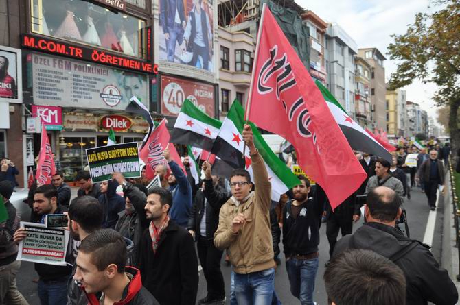 Rus Zulmüne İstanbul’da Protesto 21