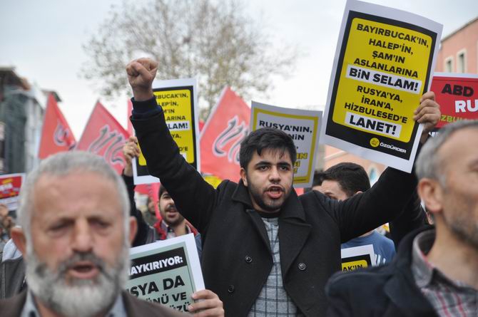 Rus Zulmüne İstanbul’da Protesto 23