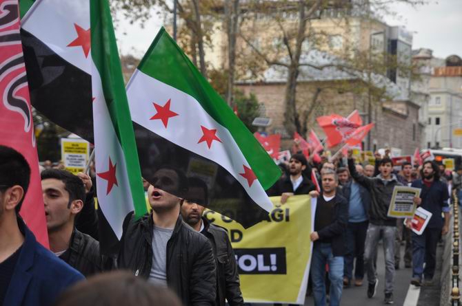 Rus Zulmüne İstanbul’da Protesto 24