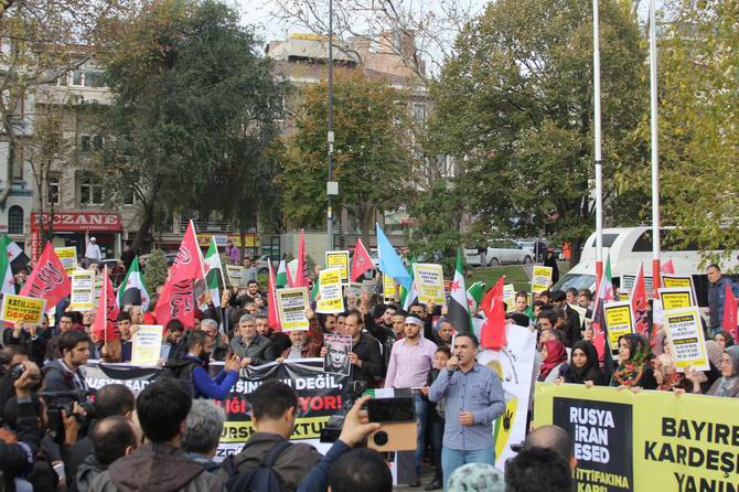 Rus Zulmüne İstanbul’da Protesto 26