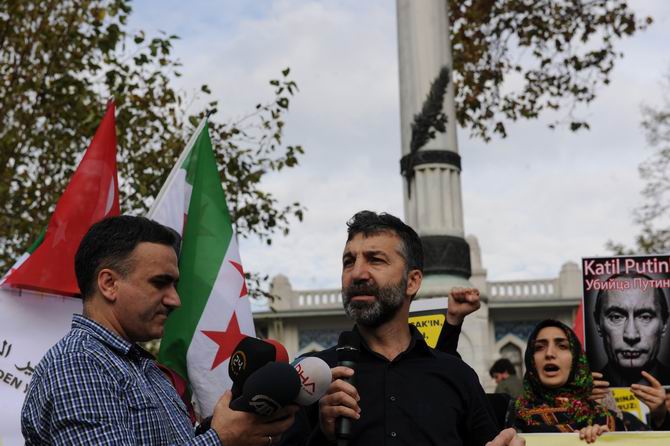 Rus Zulmüne İstanbul’da Protesto 27