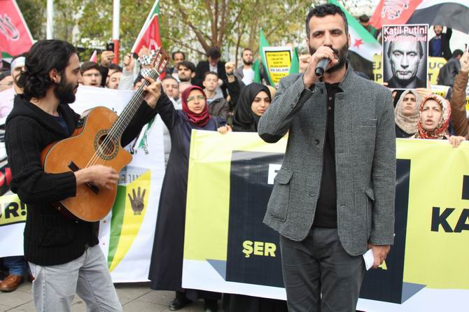 Rus Zulmüne İstanbul’da Protesto 31