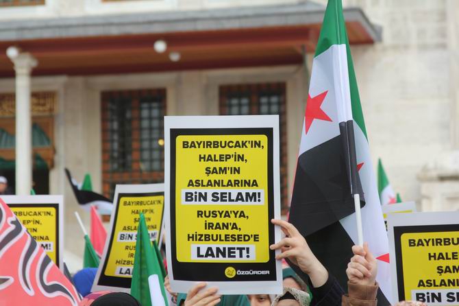 Rus Zulmüne İstanbul’da Protesto 6