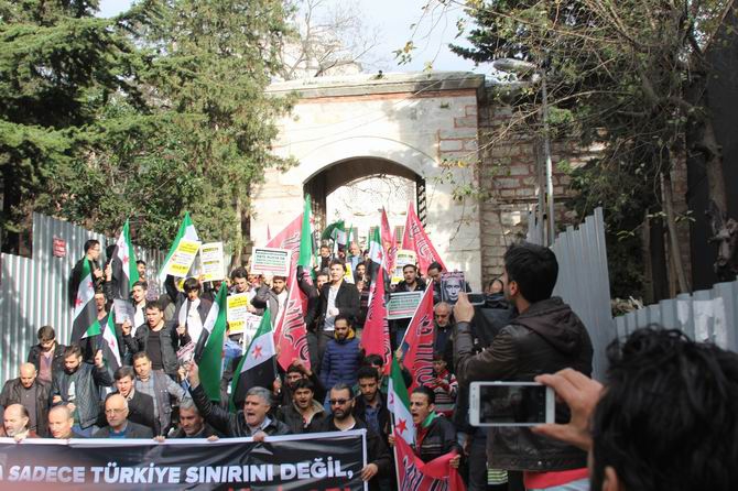 Rus Zulmüne İstanbul’da Protesto 9