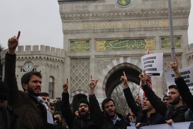 Sol Saldırganlık Beyazıt Meydanı’nda Protesto Edildi! 10