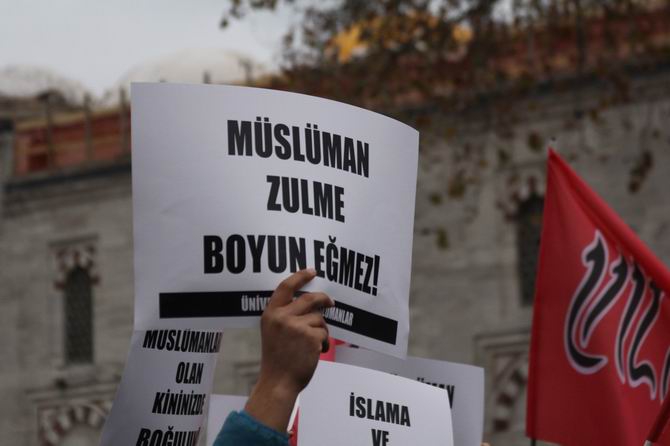 Sol Saldırganlık Beyazıt Meydanı’nda Protesto Edildi! 11