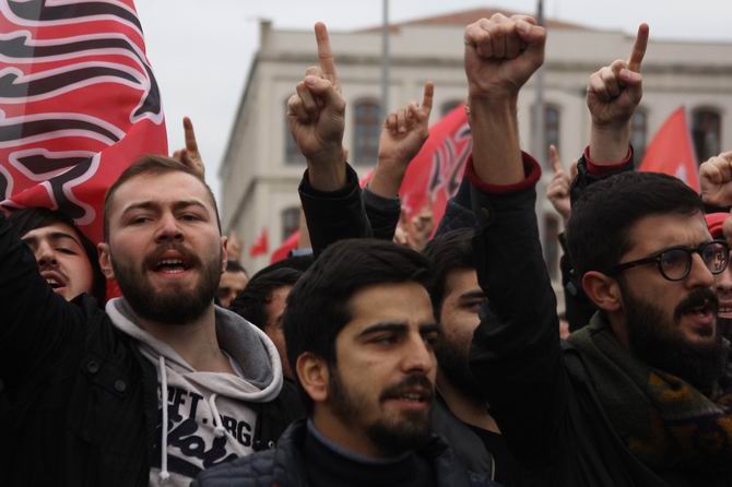 Sol Saldırganlık Beyazıt Meydanı’nda Protesto Edildi! 22