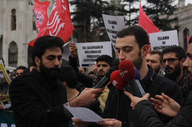 Sol Saldırganlık Beyazıt Meydanı’nda Protesto Edildi! 9
