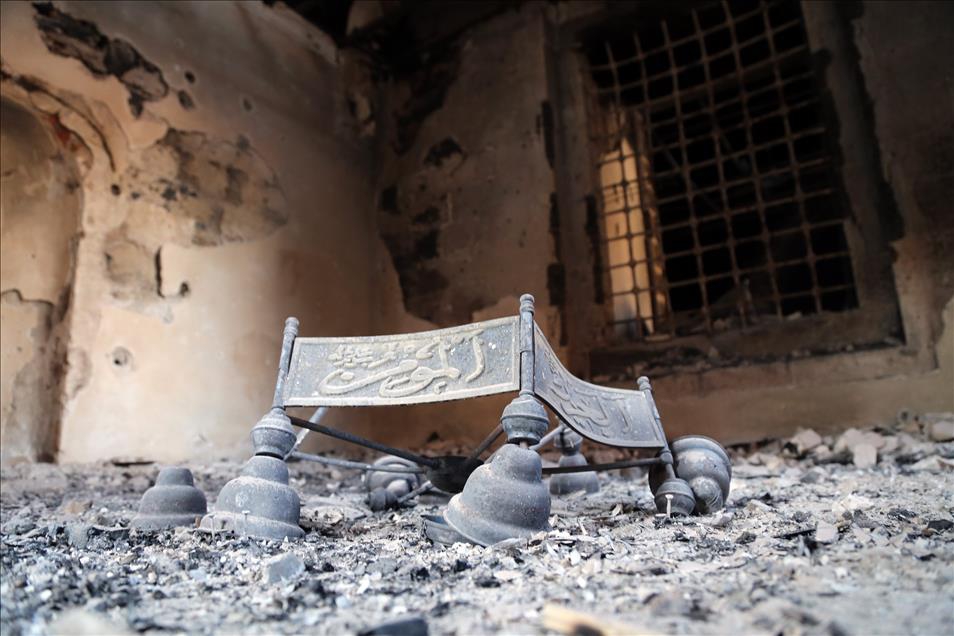 PKK’nın Fatihpaşa Camisindeki Tahribatı Ortaya Çıktı 7