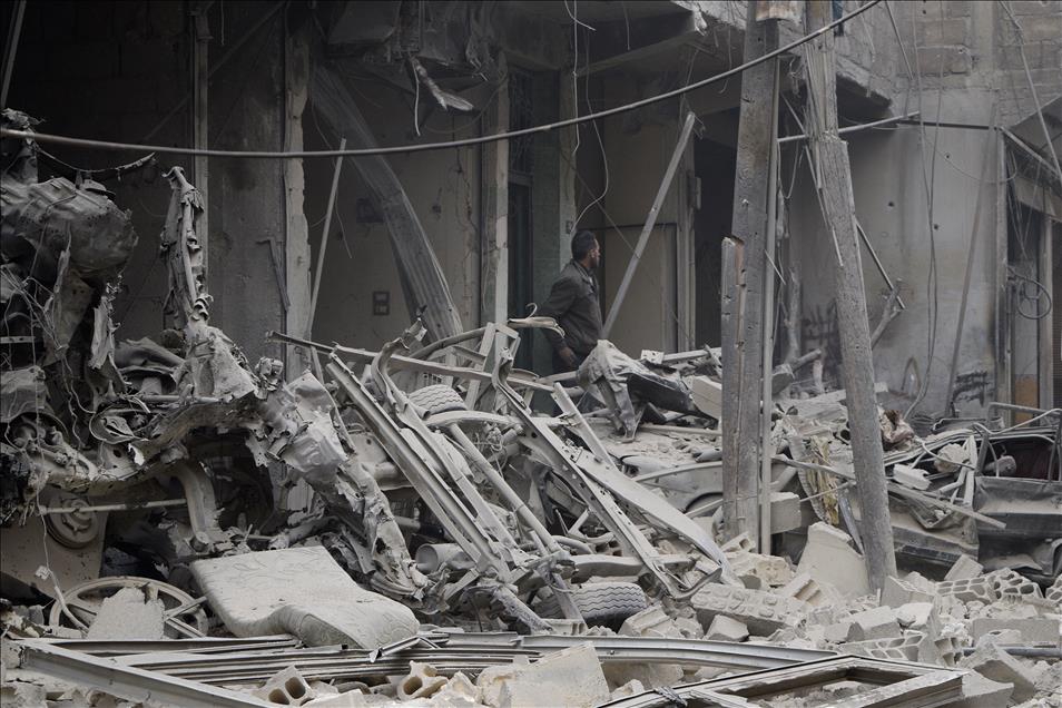 Rus Jetleri, Şam'ı Bombaladı: 50 Ölü, 200 Yaralı 2