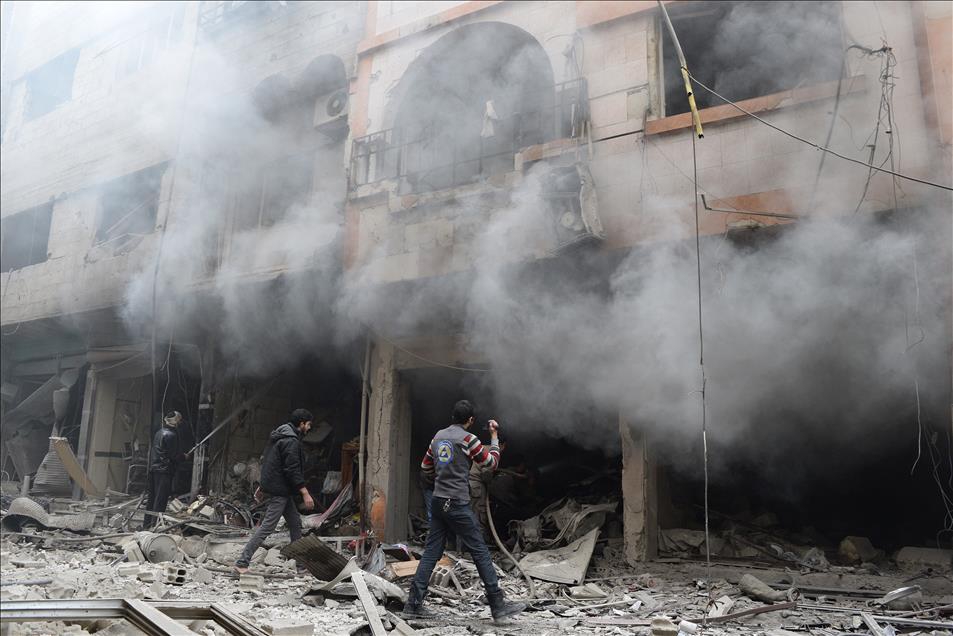 Rus Jetleri, Şam'ı Bombaladı: 50 Ölü, 200 Yaralı 5