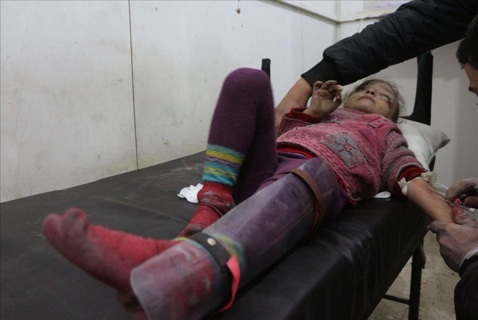 Rus Jetleri Şam'da Yerleşim Yerini Bombaladı 3