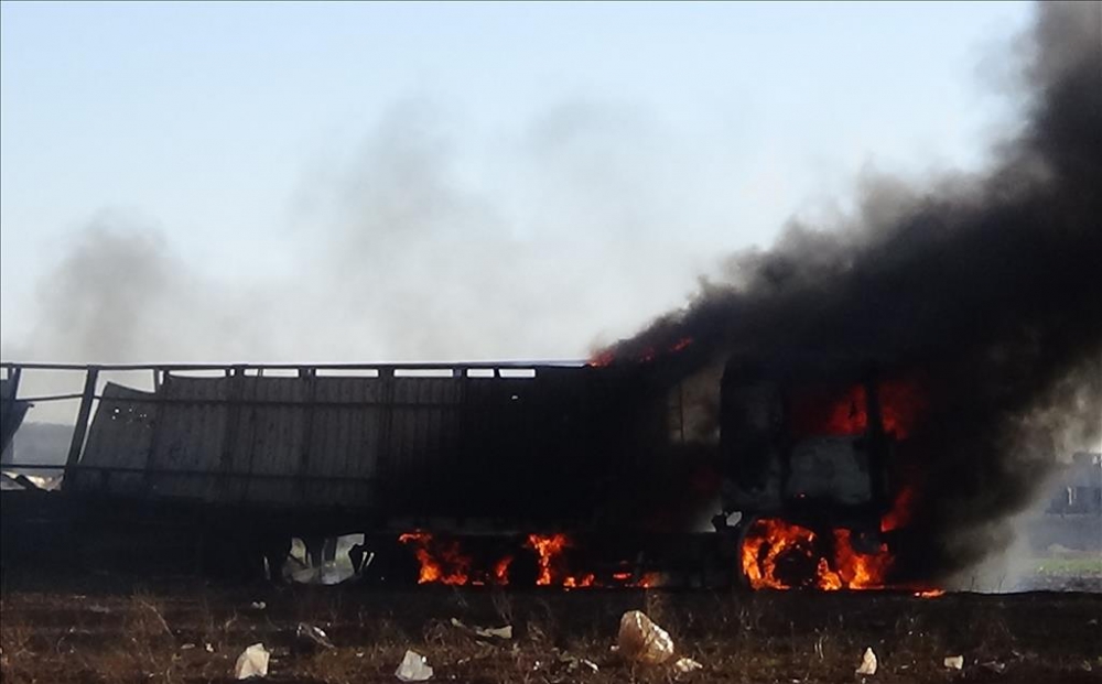 Rus Jetleri Şam'da Yerleşim Yerini Bombaladı 7