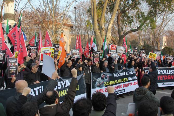 Zahran Alluş’un Şehadeti Saraçhane’de Selamlandı! 13