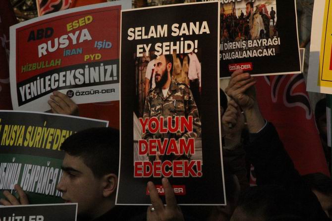 Zahran Alluş’un Şehadeti Saraçhane’de Selamlandı! 5