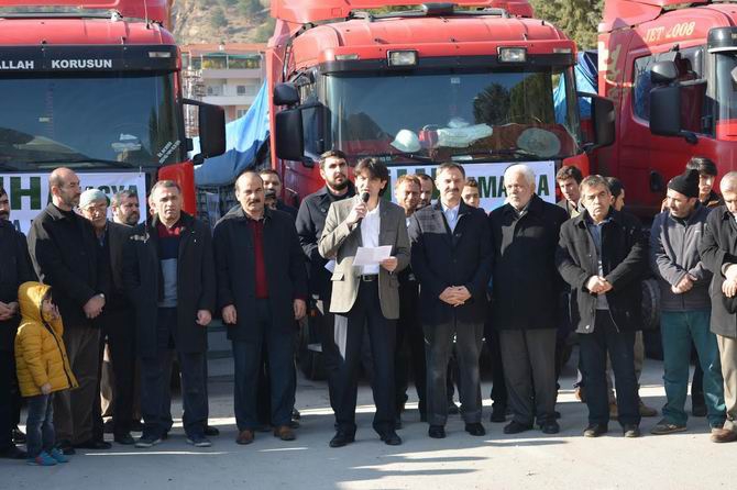 Amasya’dan Mazlum Suriye Halkına Kış Desteği 11