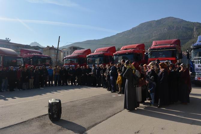 Amasya’dan Mazlum Suriye Halkına Kış Desteği 15