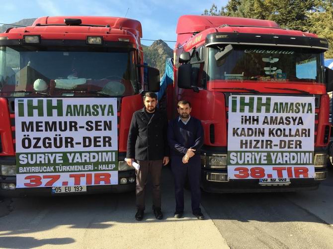 Amasya’dan Mazlum Suriye Halkına Kış Desteği 8