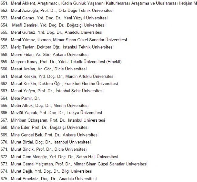 1100 Akademisyenden PKK'ye Destek Bildirisi 28