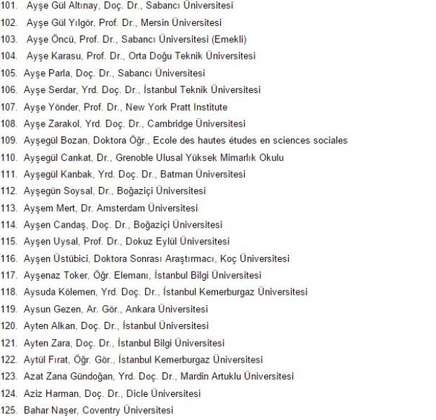 1100 Akademisyenden PKK'ye Destek Bildirisi 6