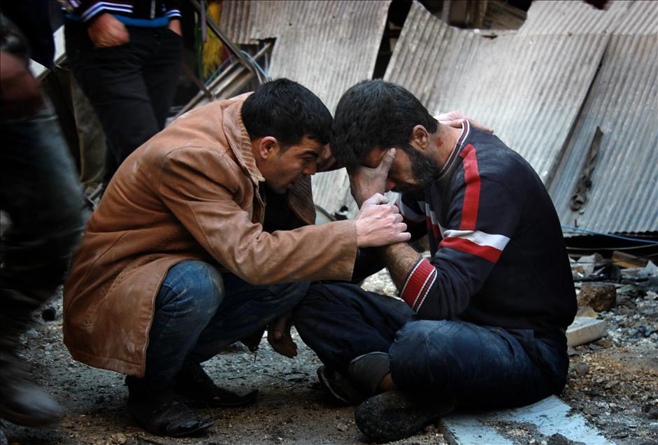 Pazar Yeri ve Sağlık Merkezine Rusya Saldırısı 4