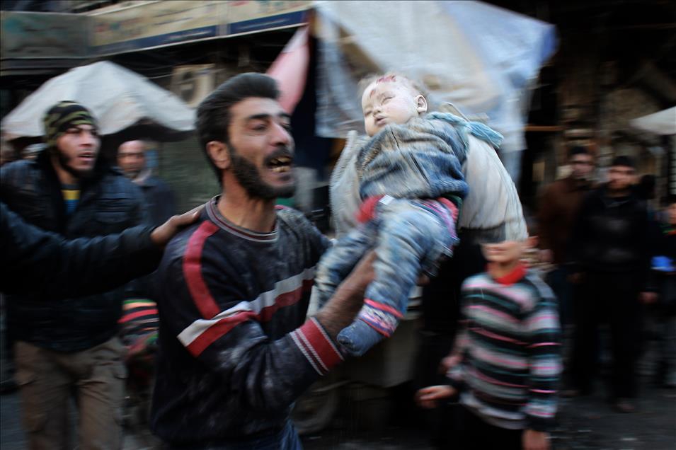 Pazar Yeri ve Sağlık Merkezine Rusya Saldırısı 5