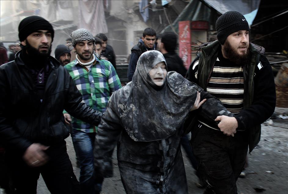 Pazar Yeri ve Sağlık Merkezine Rusya Saldırısı 6