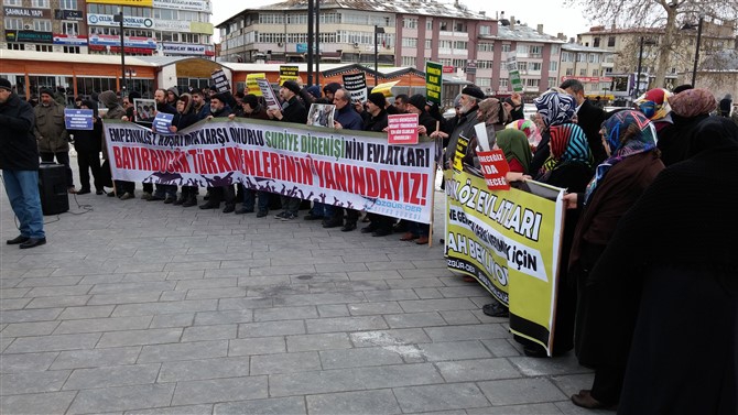 Sivas Özgür-Der Esed-İran-Rusya'nın Halep Kuşatmasını protesto Etti 8