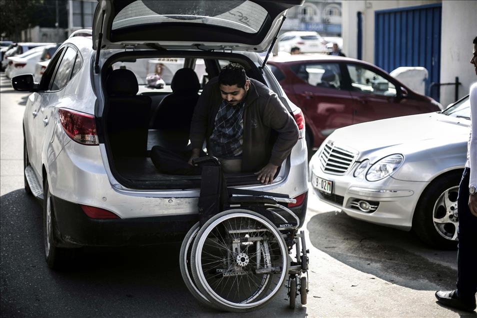 İsrail'in 'Engelli Bıraktığı' Filistinli Gazetecinin Azmi 5