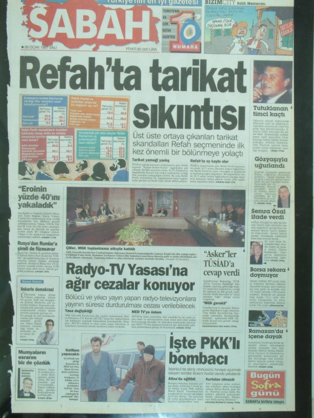 28 Şubat Medyasının Kirli Manşetleri 167