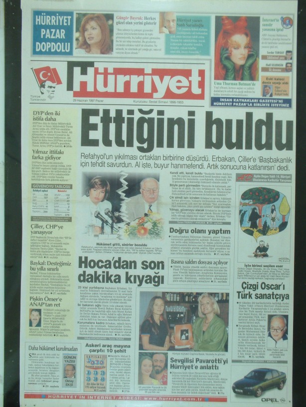 28 Şubat Medyasının Kirli Manşetleri 176