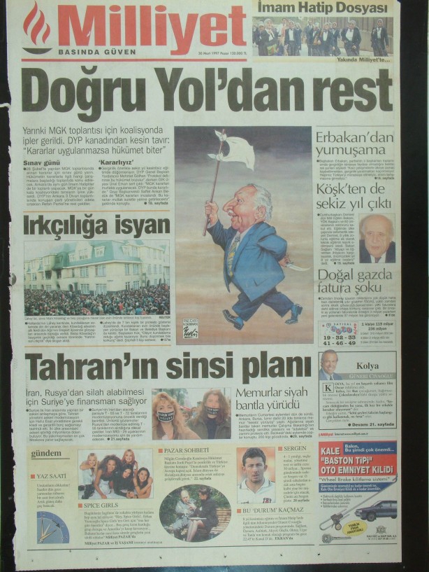 28 Şubat Medyasının Kirli Manşetleri 177