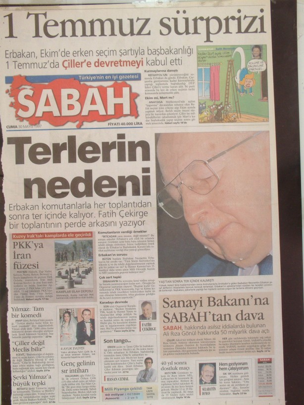 28 Şubat Medyasının Kirli Manşetleri 182