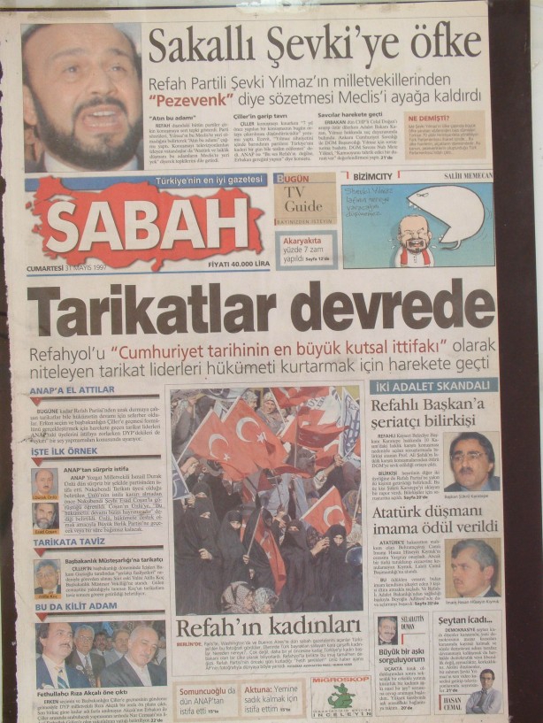 28 Şubat Medyasının Kirli Manşetleri 190