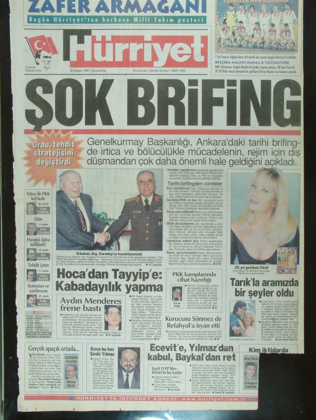 28 Şubat Medyasının Kirli Manşetleri 192