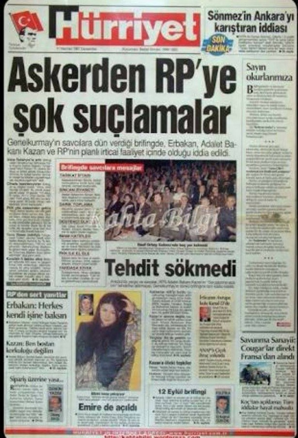 28 Şubat Medyasının Kirli Manşetleri 196