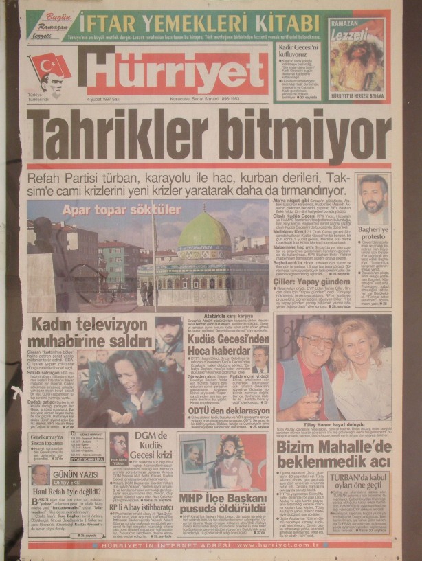 28 Şubat Medyasının Kirli Manşetleri 23