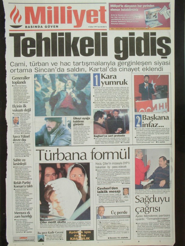 28 Şubat Medyasının Kirli Manşetleri 24