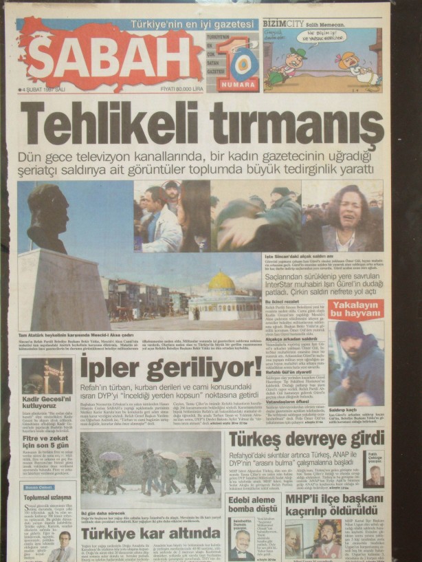 28 Şubat Medyasının Kirli Manşetleri 25