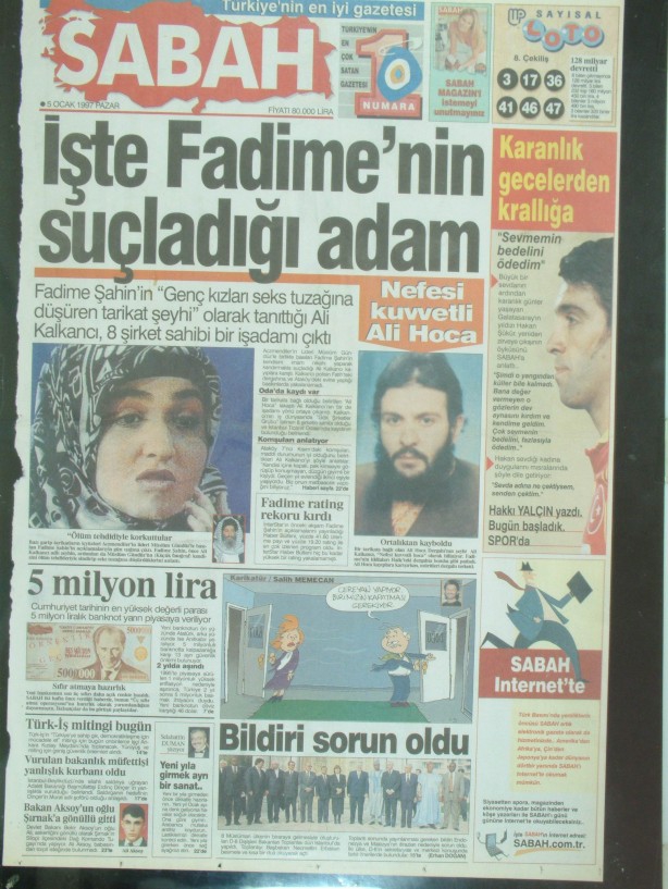 28 Şubat Medyasının Kirli Manşetleri 29